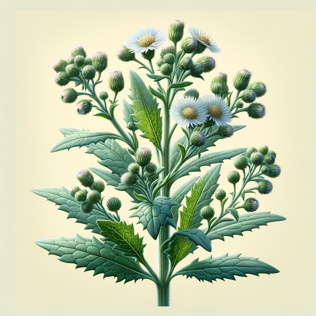 小蓬草：生命力顽强的自然之花 🌱