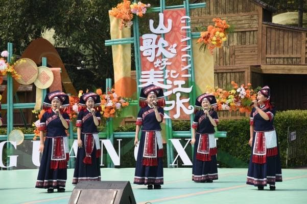 2025“广西三月三”民歌擂台赛在崇左激情开唱
