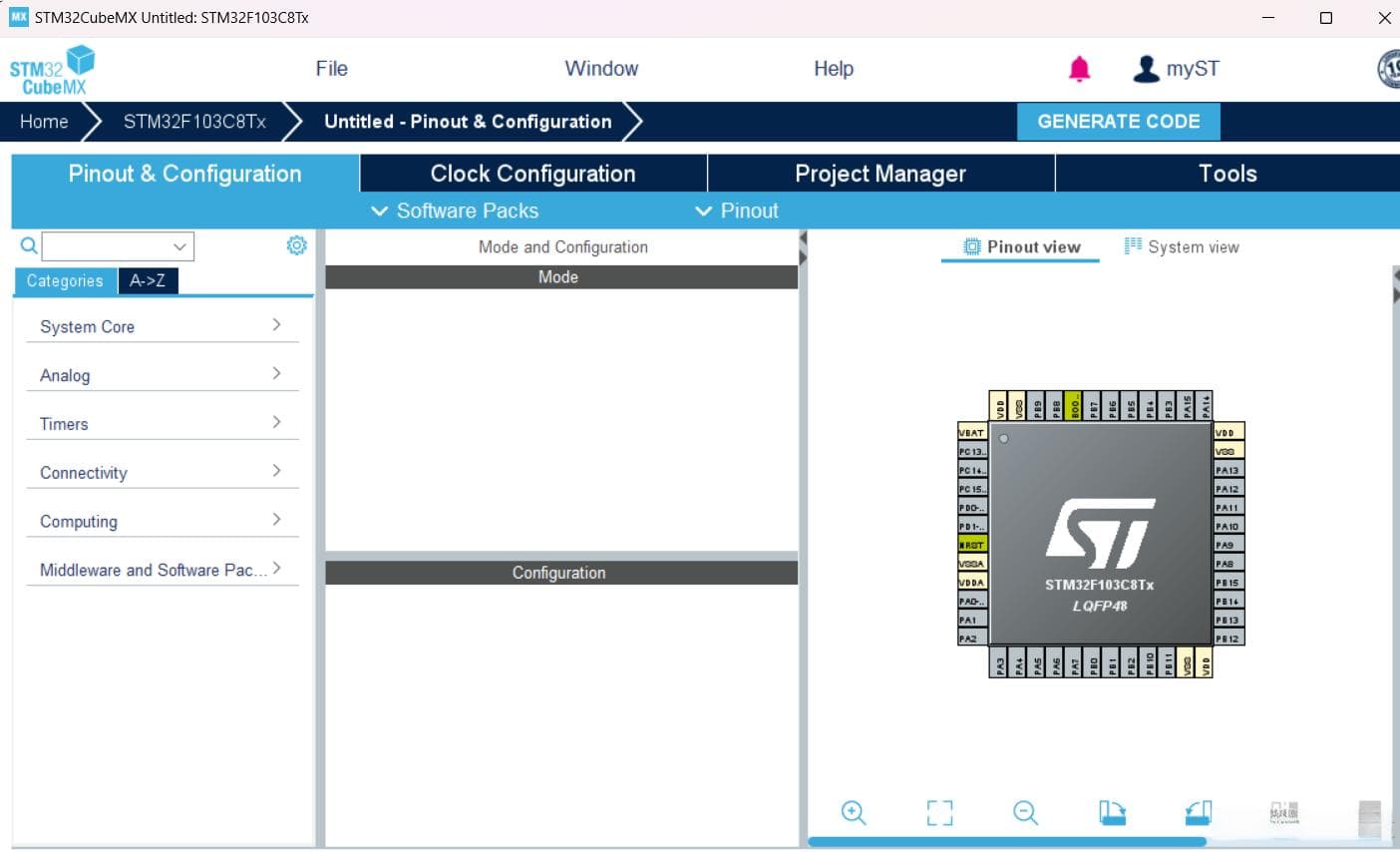STM32开发入门：HAL库实现流水灯及中断控制