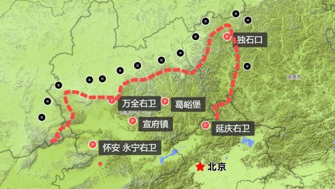 明代驻守长城的兵力分配，以及官兵日常生活