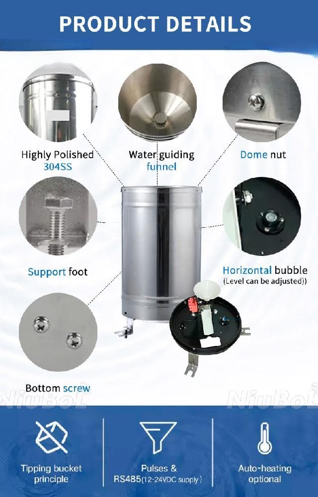 降水观测仪器：三种主流类型的工作原理与选型指南