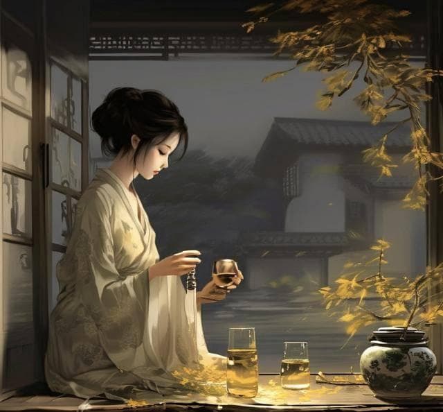 梧桐更兼细雨，到黄昏、点点滴滴——李清照《声声慢·寻寻觅觅》