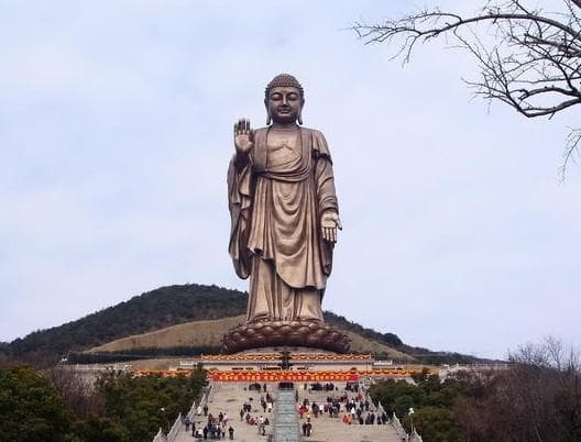 灵山大佛：世界最高露天青铜释迦牟尼立像