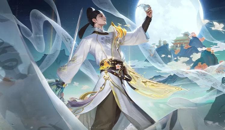 《王者荣耀》李白新皮肤引爆诗词热