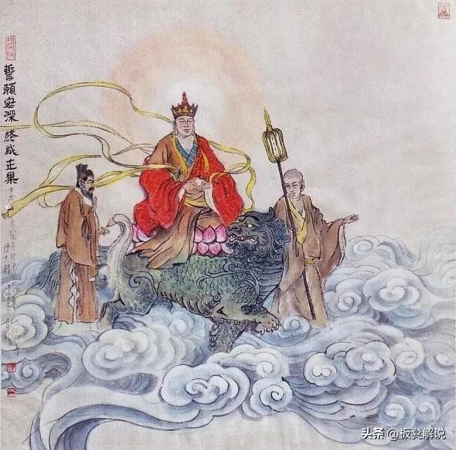 九华山晨雾中的谛听传奇