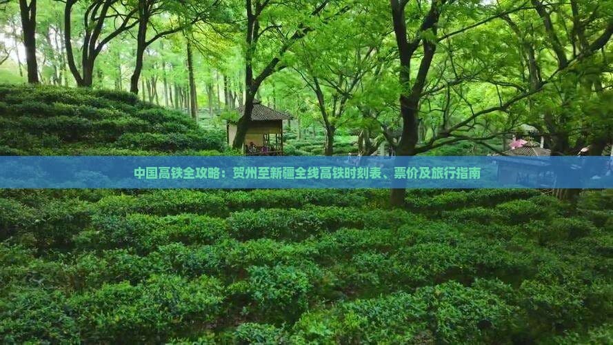 中国高铁全攻略：贺州至新疆全线高铁时刻表、票价及旅行指南