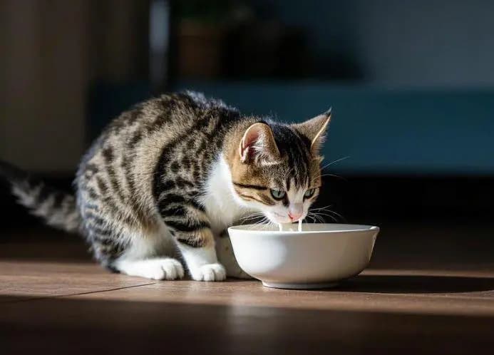 小猫能否喝纯牛奶？