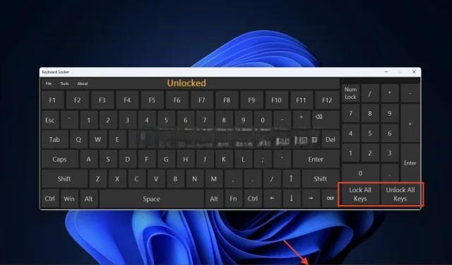 如何在 Windows 10 和 11 中锁定或解锁键盘