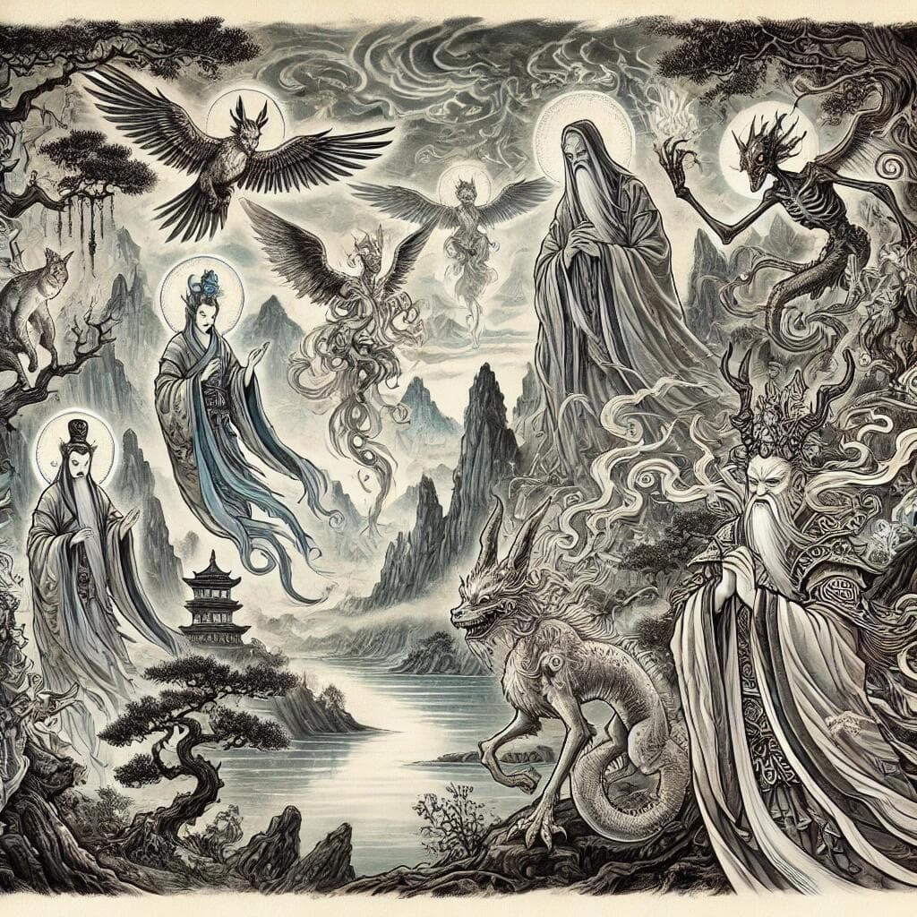 古籍中妖魔鬼怪精灵的区别