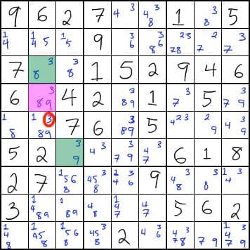 数独中的XYZ-Wing策略详解
