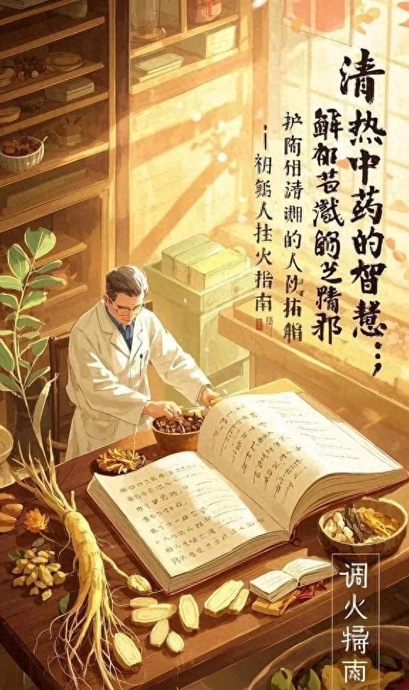 清热中药的智慧：解郁清邪，护阳和畅的人体“调火指南”