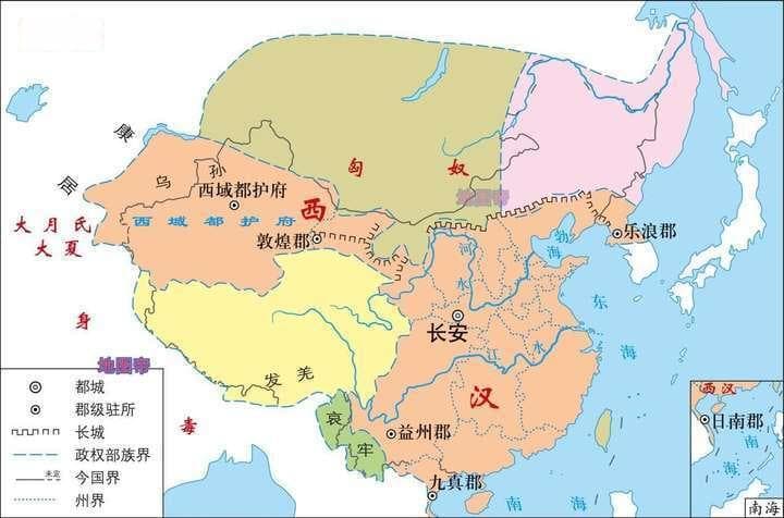 长安为何在东汉三国魏晋时期不是都城，而在隋唐又复兴成为都城？