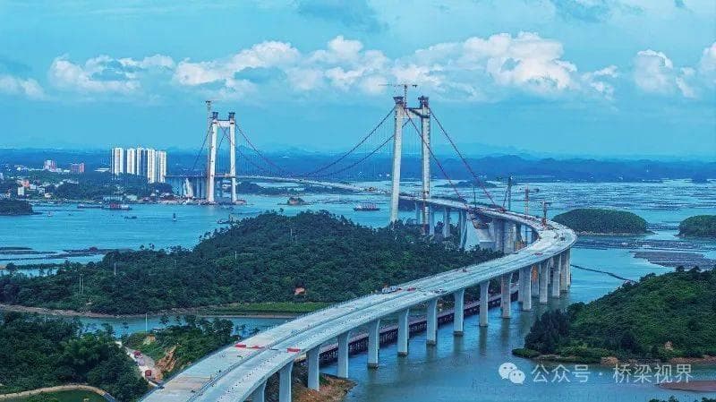 广西龙门大桥：技术创新打造跨海通道新地标
