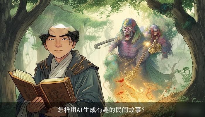 怎样用AI生成有趣的民间故事？