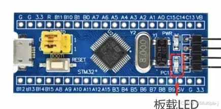 STM32最小系统板按键检测实验详解