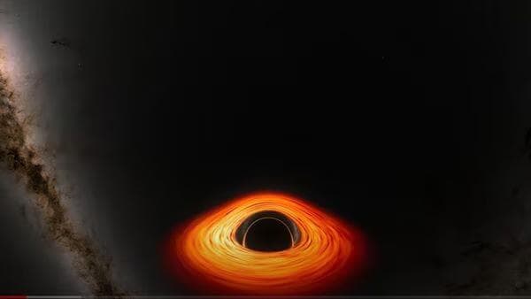 NASA发布模拟视频，带你体验坠入黑洞之旅