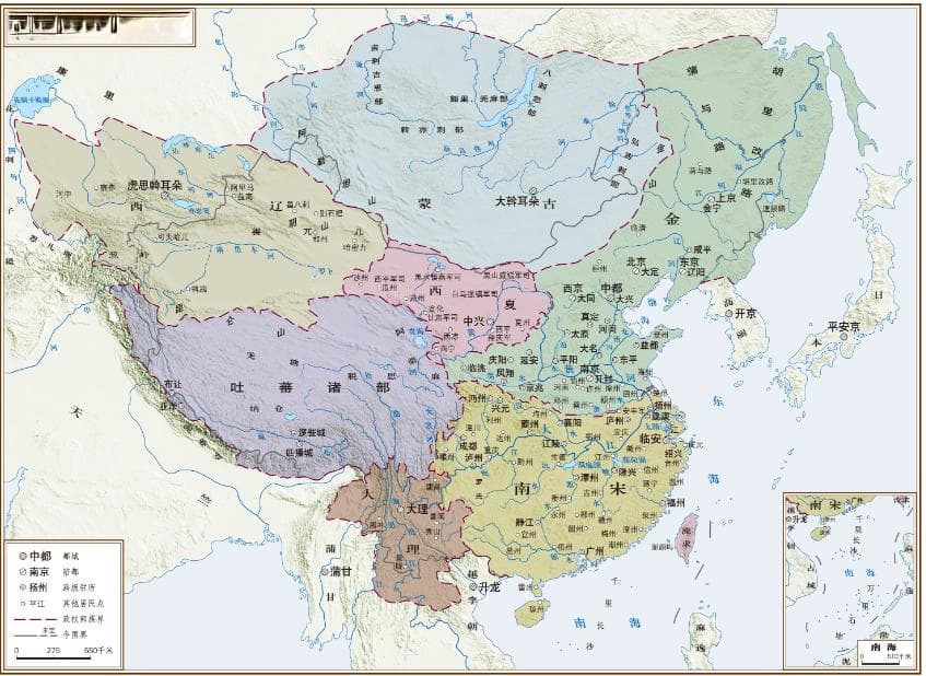 大理国316年历史：段氏王朝的兴衰与传奇