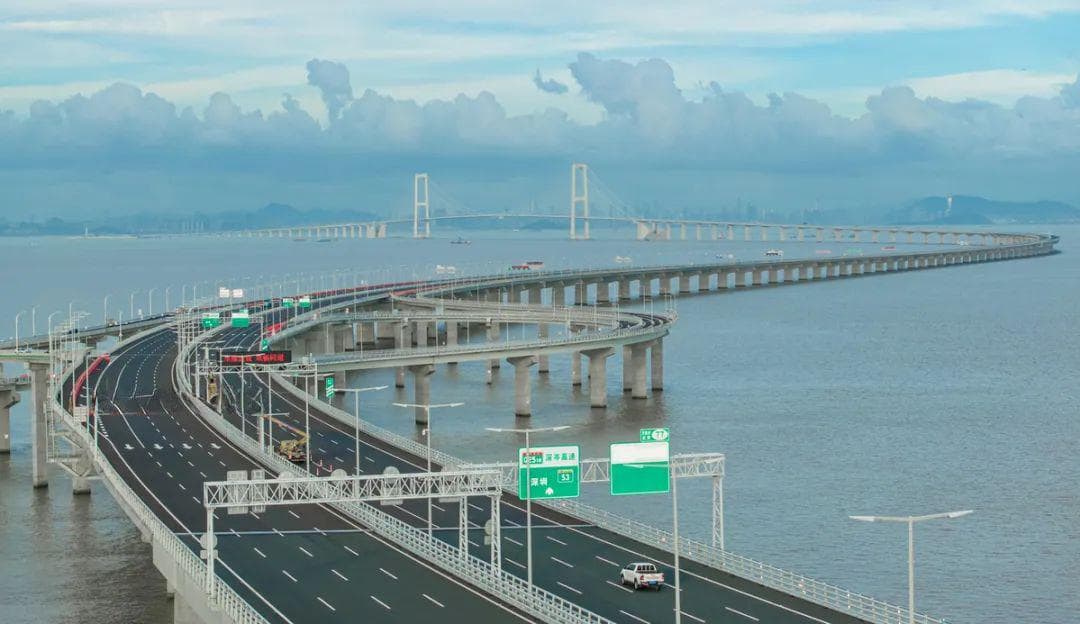 深中通道正式开通！珠海⇋深圳车程缩短至1小时内