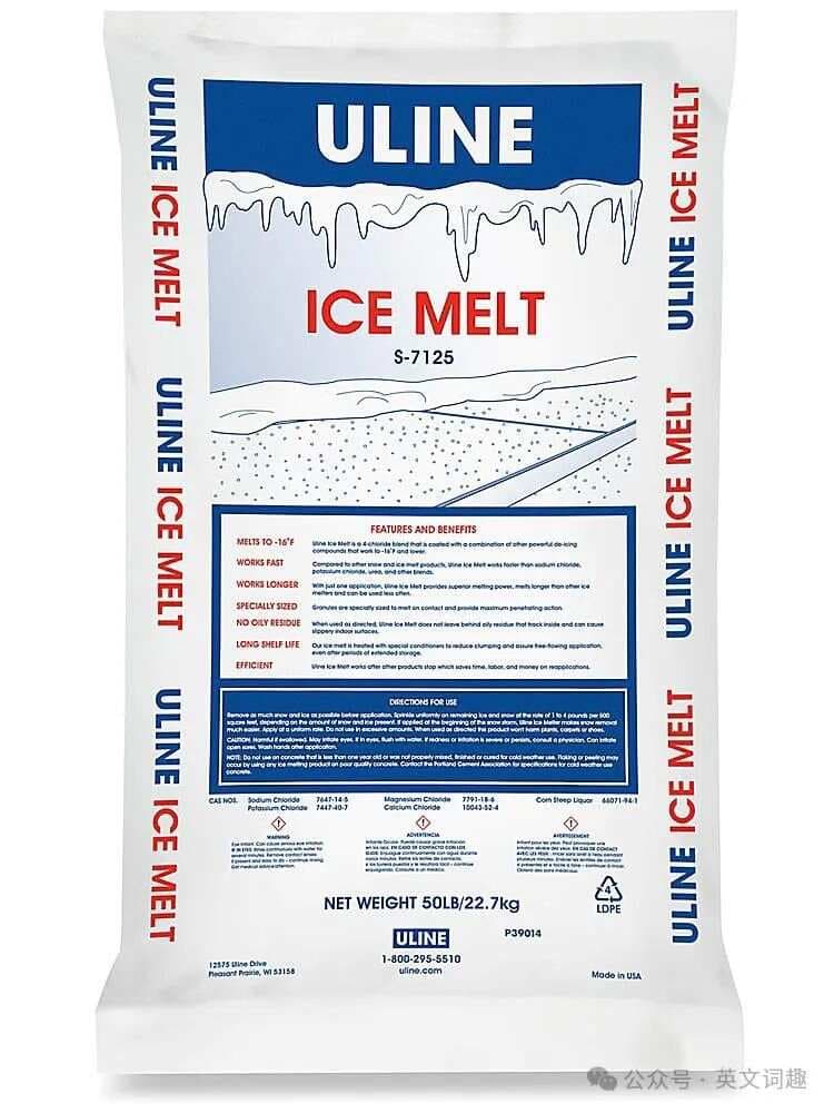 “melt”和“thaw”都是“融化”，如何区分？