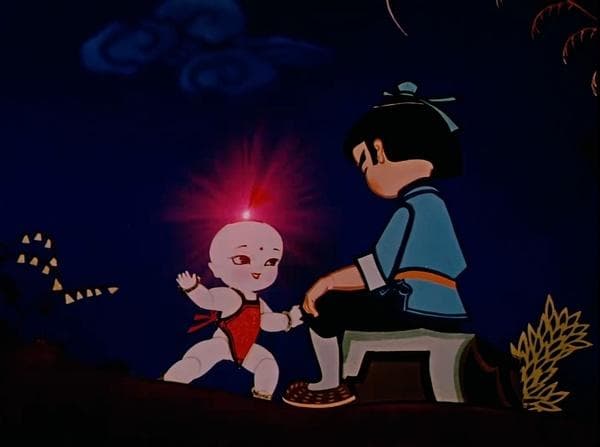 人参娃娃 | 万古蟾剪纸片的第三部曲，我国经典剪纸片动画的巅峰
