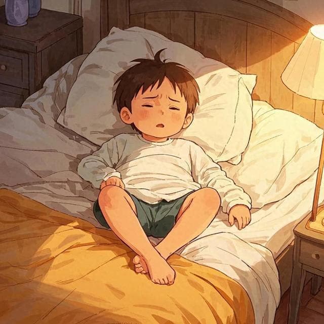 孩子夜里一直嚷嚷腿痛无法入睡？可能是生长痛在作怪