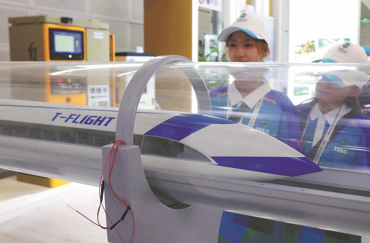 我国新型超高速磁悬浮列车在山西测试成功