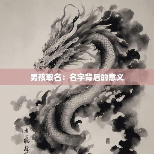 男孩取名：名字背后的意义