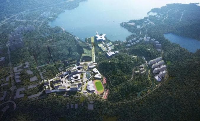 深圳海洋大学一期项目部分工程明年竣工