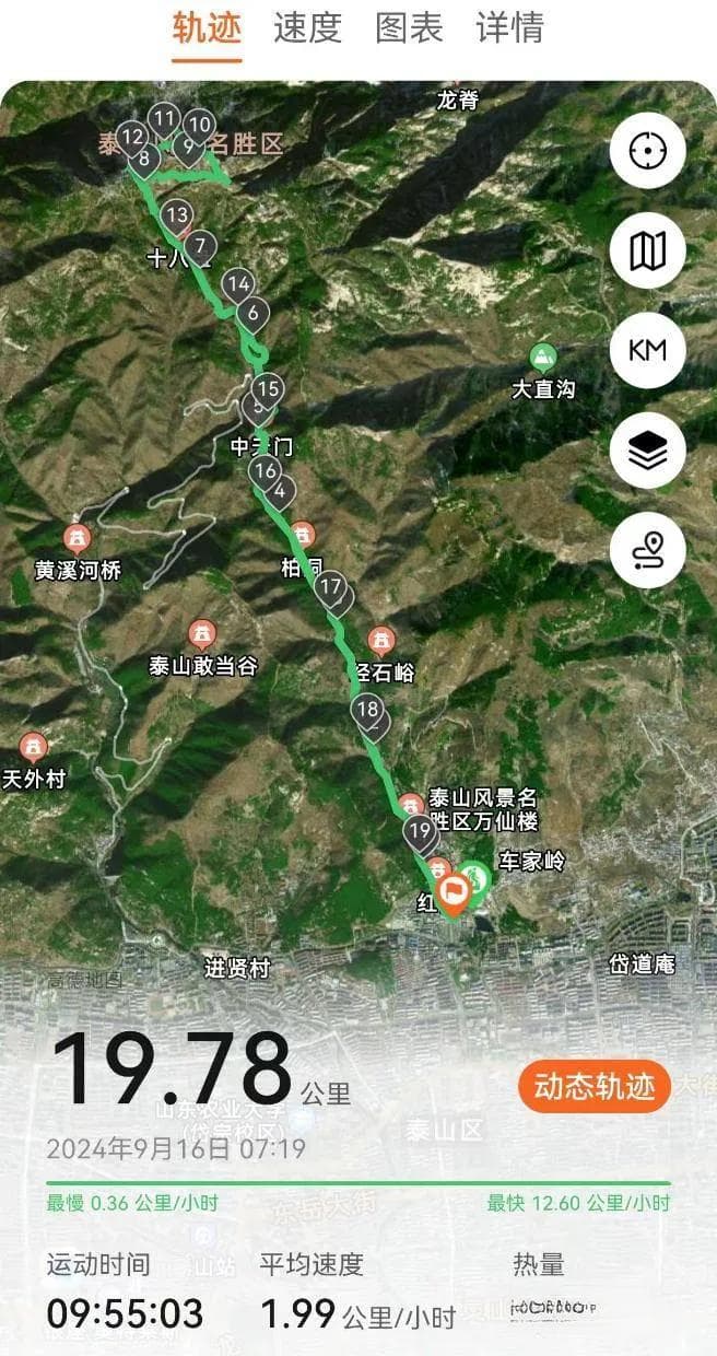 泰山徒步攻略：红门往返+山顶一圈治不服嘴硬的人