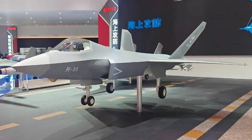 歼-35：中国自主研制的新一代隐身舰载战斗机