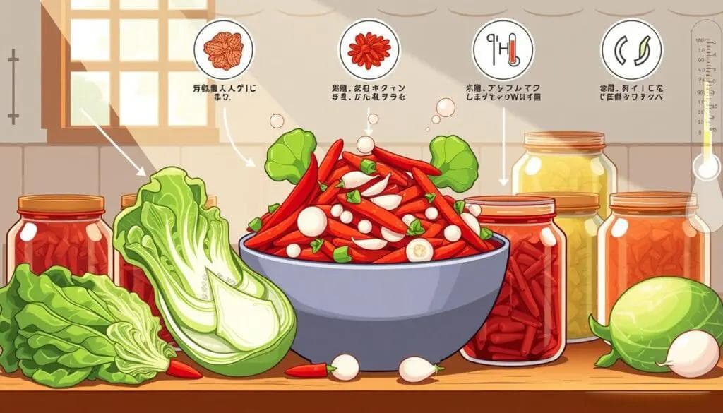 泡菜发酵微生物学和工艺参数