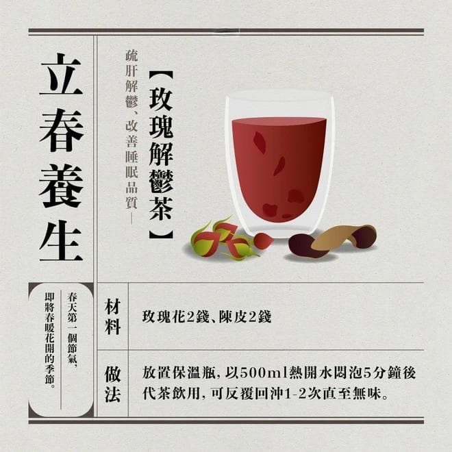 立春养生指南：三款护肝茶和五个穴位按摩助你健康迎接春天