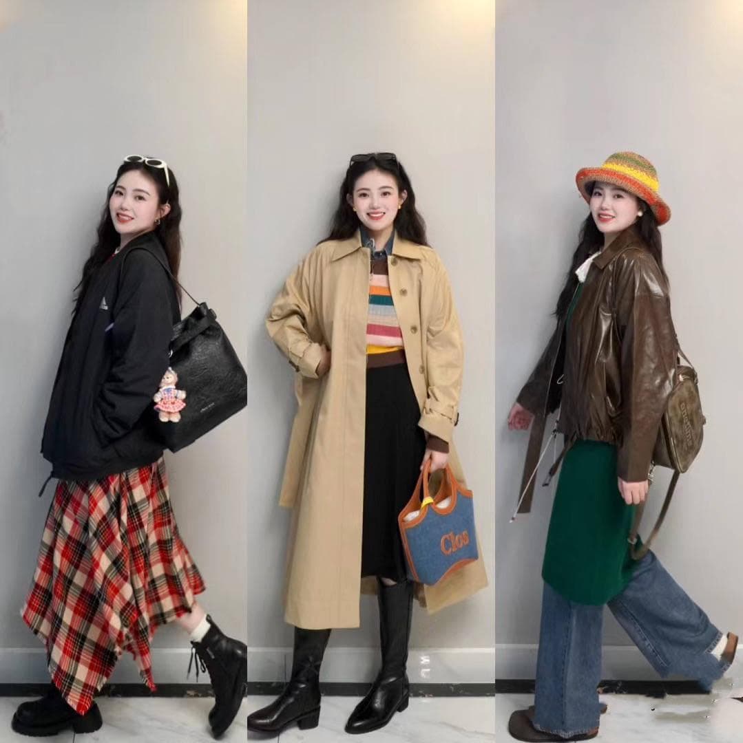 这才是胖女孩该有的打扮：衣宽松、裙过膝、裤直筒，显瘦又好看