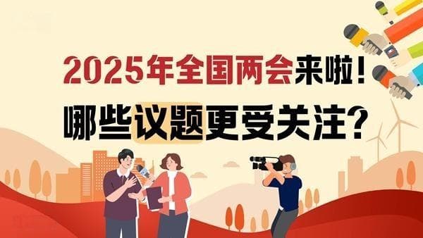 2025全国两会时间开启 近八成受访者表示会参与两会议题讨论