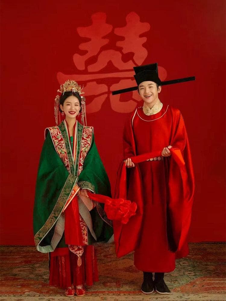宋制汉服婚纱照：古典韵味与现代浪漫的完美融合