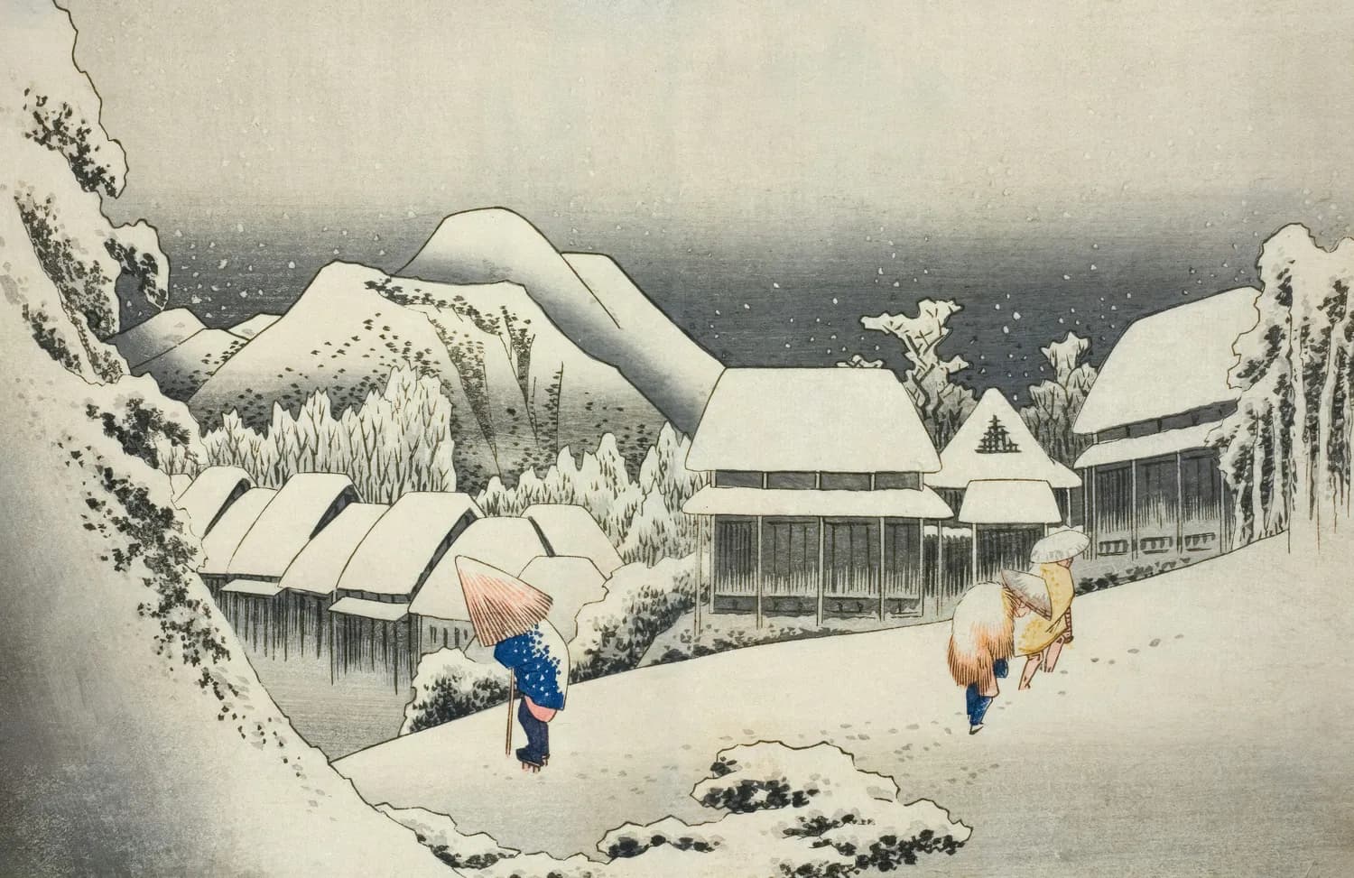 歌川广重与铃木春信：浮世绘的传奇双星