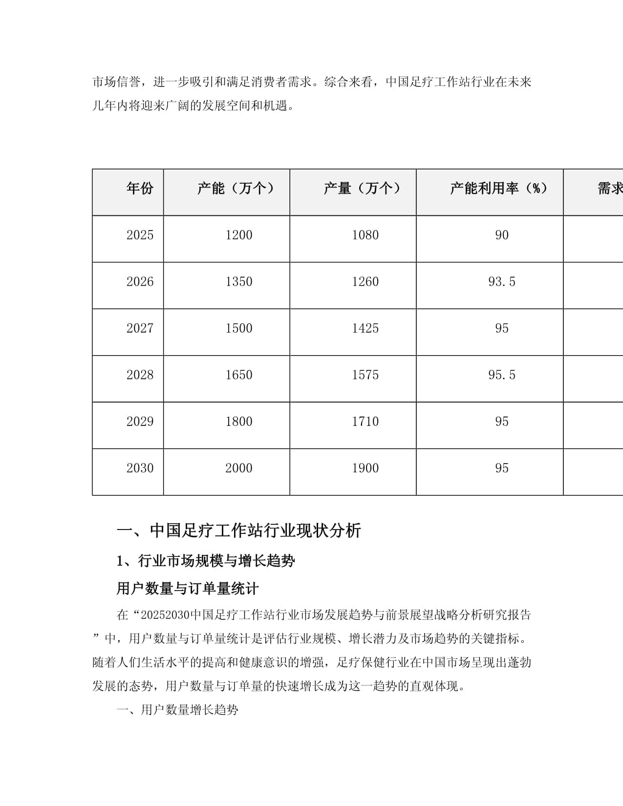 2025-2030年中国足疗工作站行业市场发展趋势与前景展望
