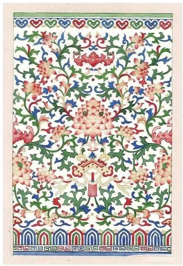 瓷器上的莲花纹：南北朝后流行至今的传统装饰