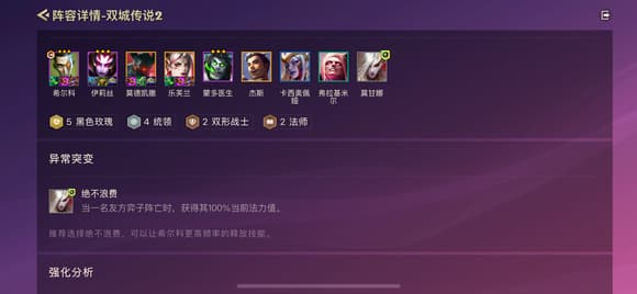 金铲铲之战S13攻略：玫瑰统领希尔科阵容详解