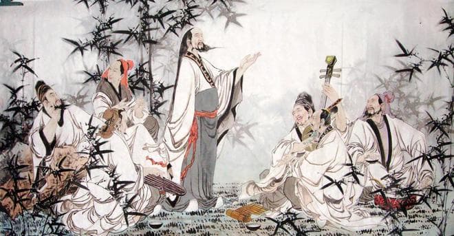 竹林七贤：魏晋风度的七位名士及其文学成就
