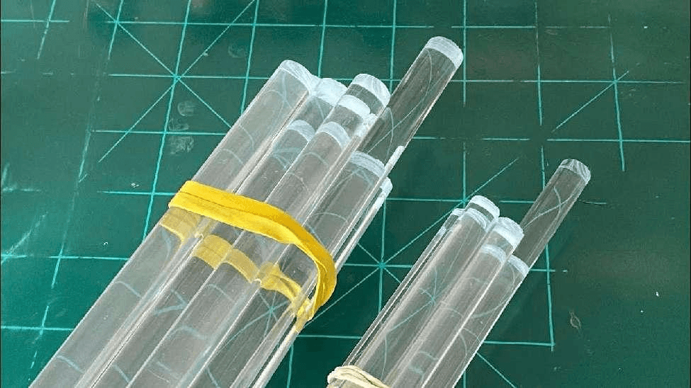 如何切割亚克力棒
