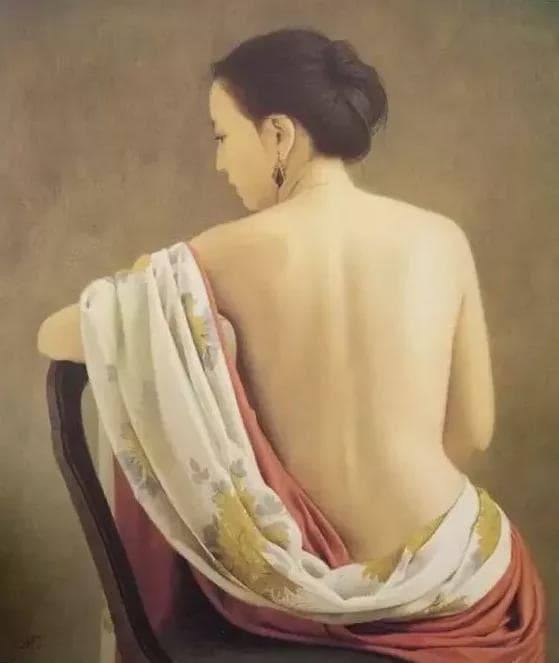 日本画家森本草介笔下的东方美女，美到窒息！