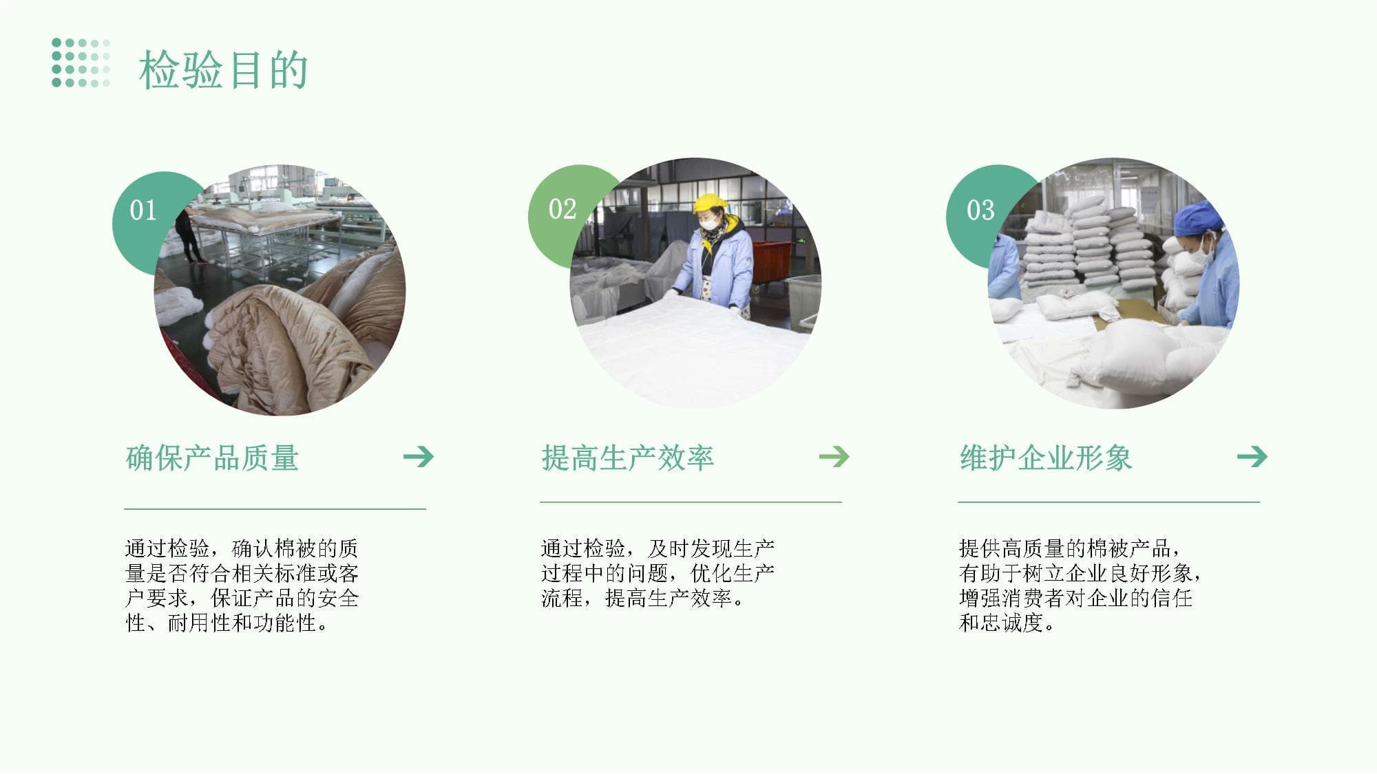 棉被检验报告