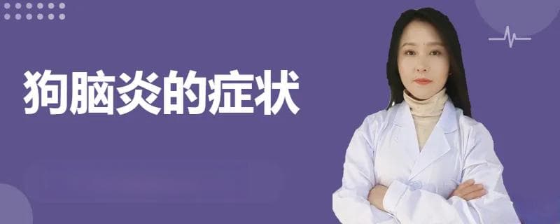 狗狗脑炎的症状及类型