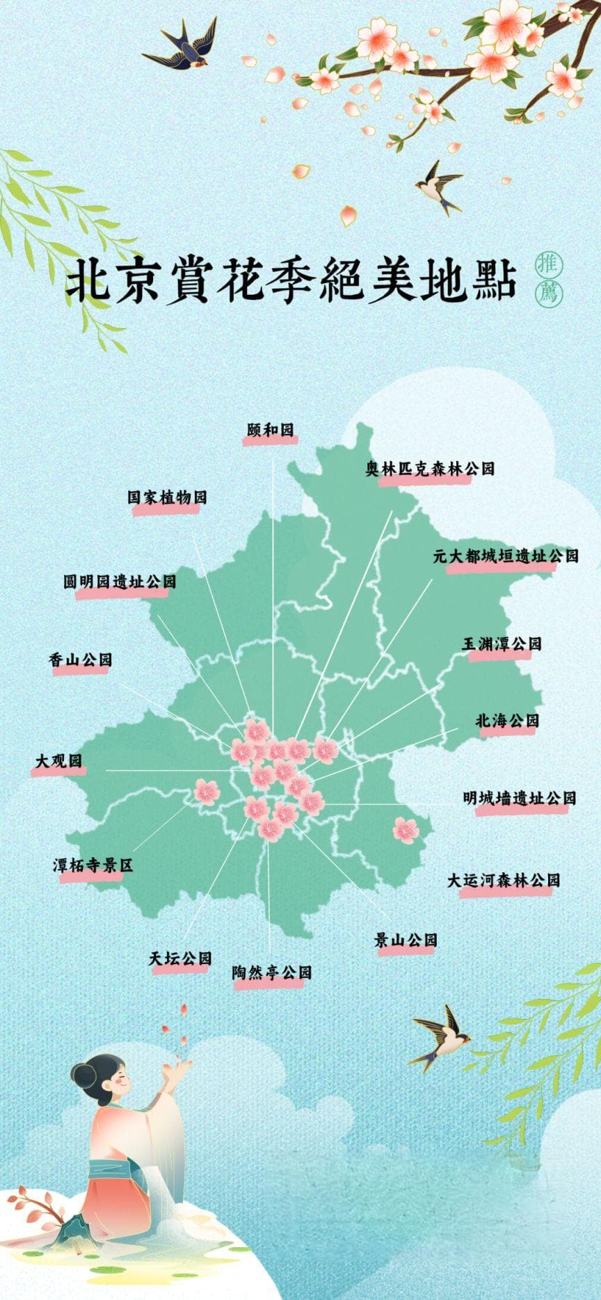 北京赏花攻略(时间+绝美地点+种类+特色）
