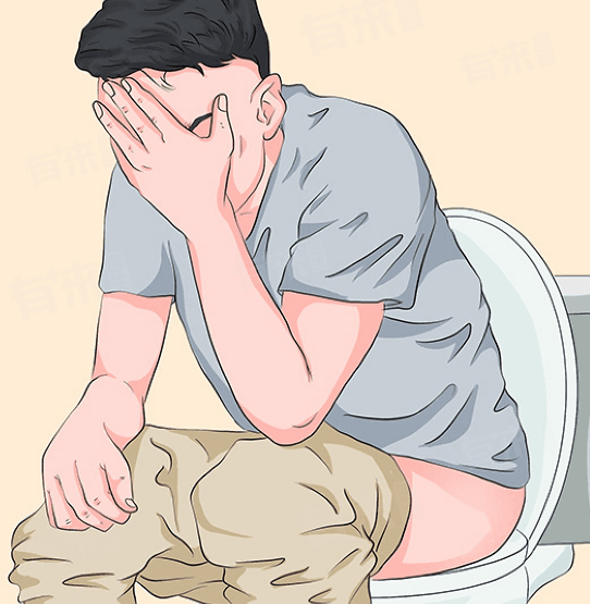 拉黑色的稀便