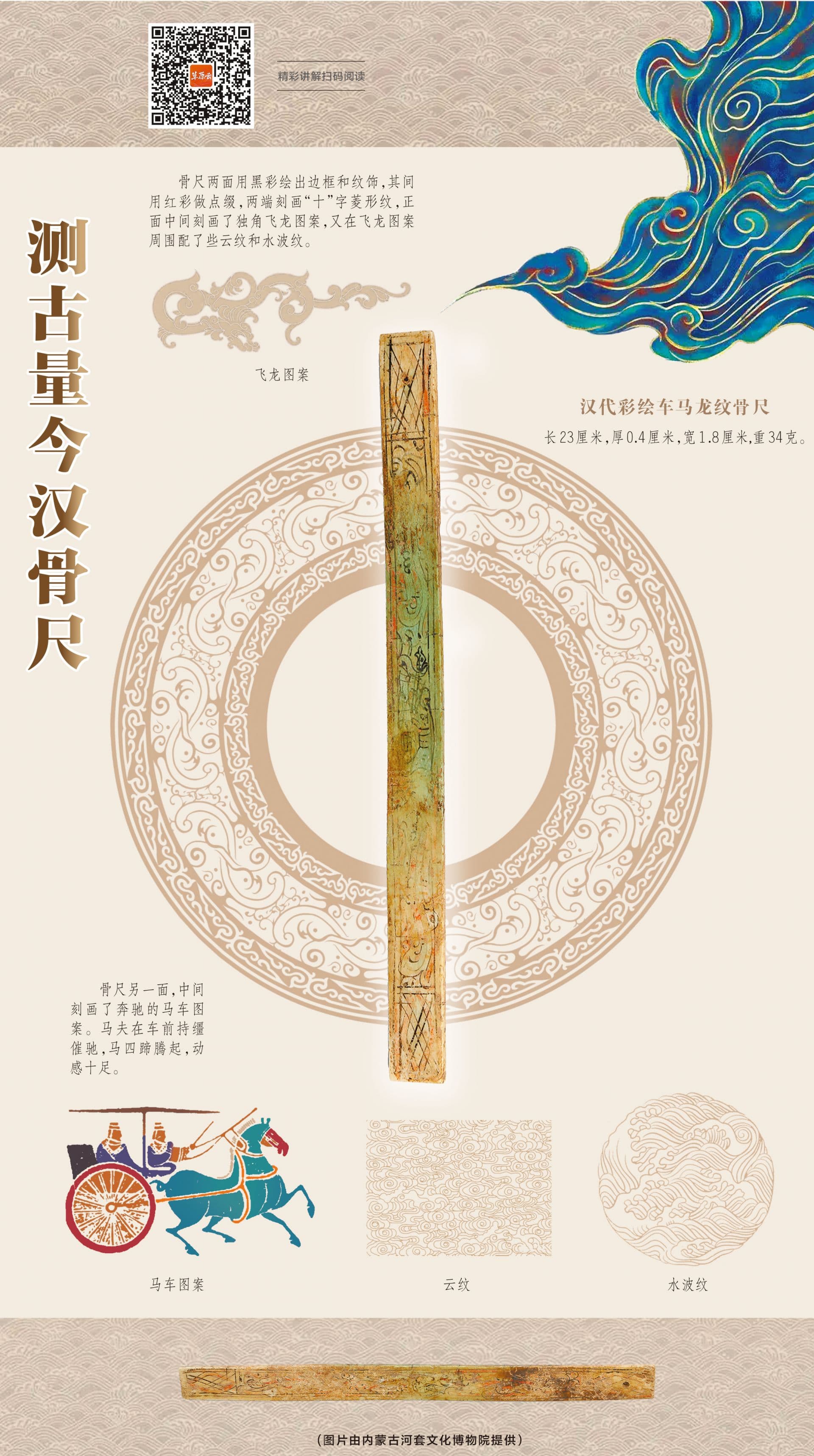 北疆文化·文物说丨测古量今汉骨尺
