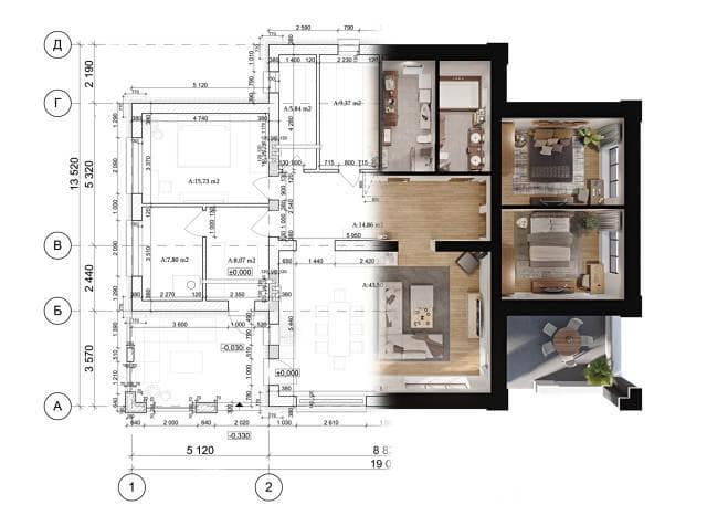 房屋户型数据计算全攻略：从建筑面积到得房率