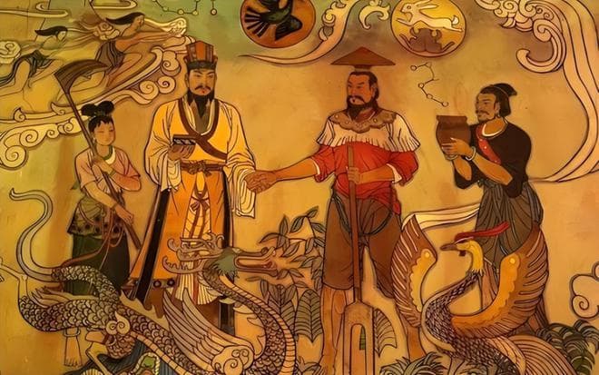 当夏朝创建时，世界上其他地方的人正在做什么？与夏朝相比如何？
