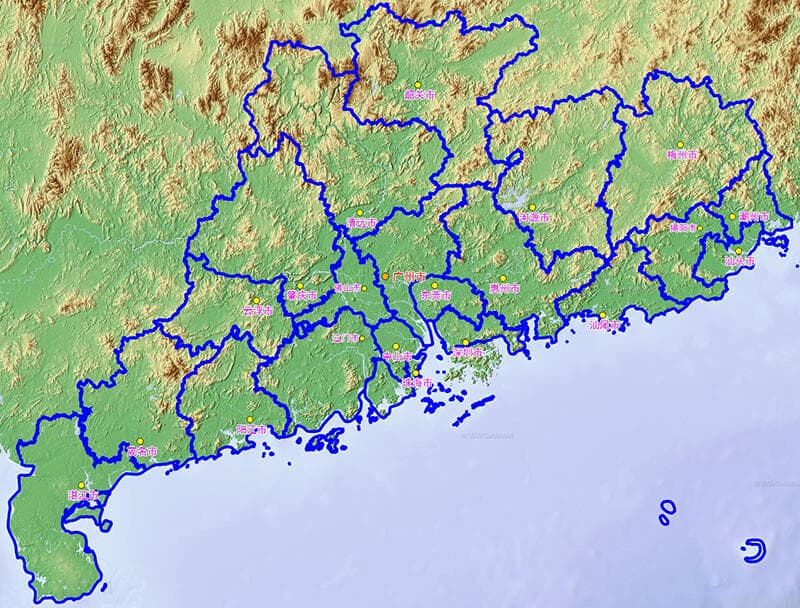 一季度广东各市GDP排行榜 深圳排名第一 佛山增速垫底